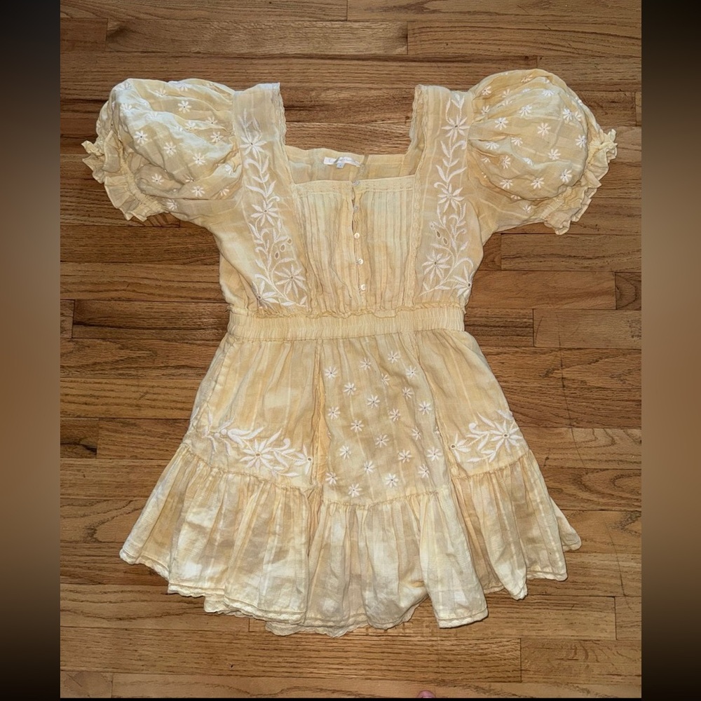 Loveshackfancy tomasino dress small